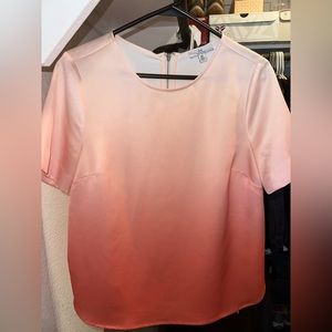 Ombré pink blouse